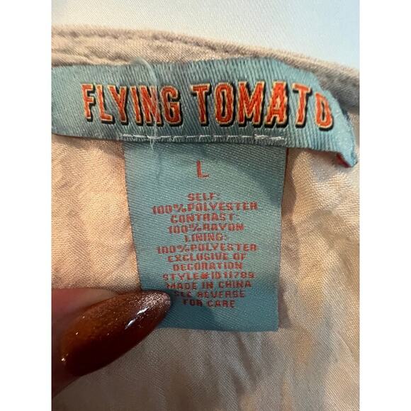 FLYING TOMATO PRINCESS HEM MOON MAGC MAXI DRESS WOMENS LARGE - Picture 3 of 5